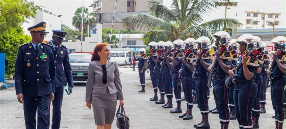 Visite de travail de l'Ambassadrice de la République de Türkiye à la Brigade nationale des Sapeurs-pompiers