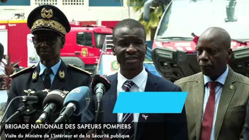 Le Ministre de l’Intérieur et de la Sécurité publique en visite à la BNSP