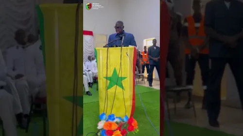 Discours du MISP à MATAM
