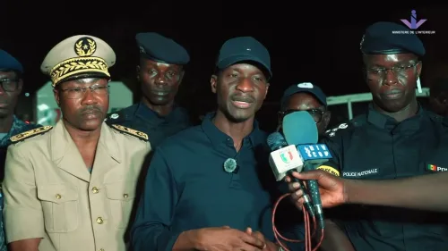 Opération de sécurisation Police–Gendarmerie à Dakar : Retour en images (22–23 novembre)